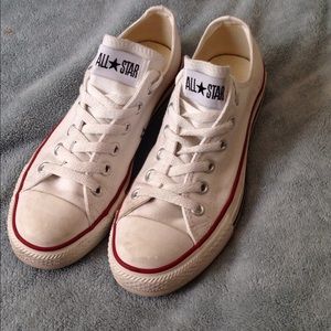 Converse All-Star White Canvas SZ 8